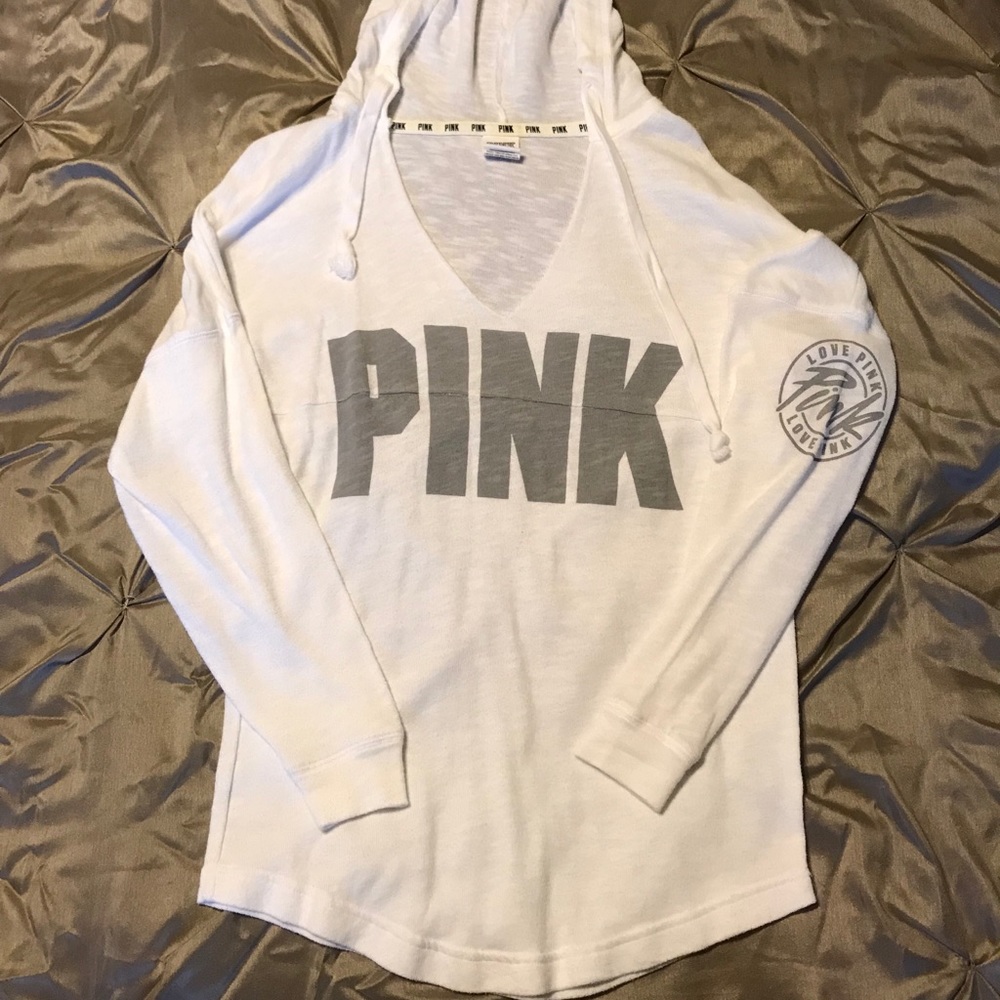 Victoria’s Secret Pink Hooded Pullover Sweatshirt